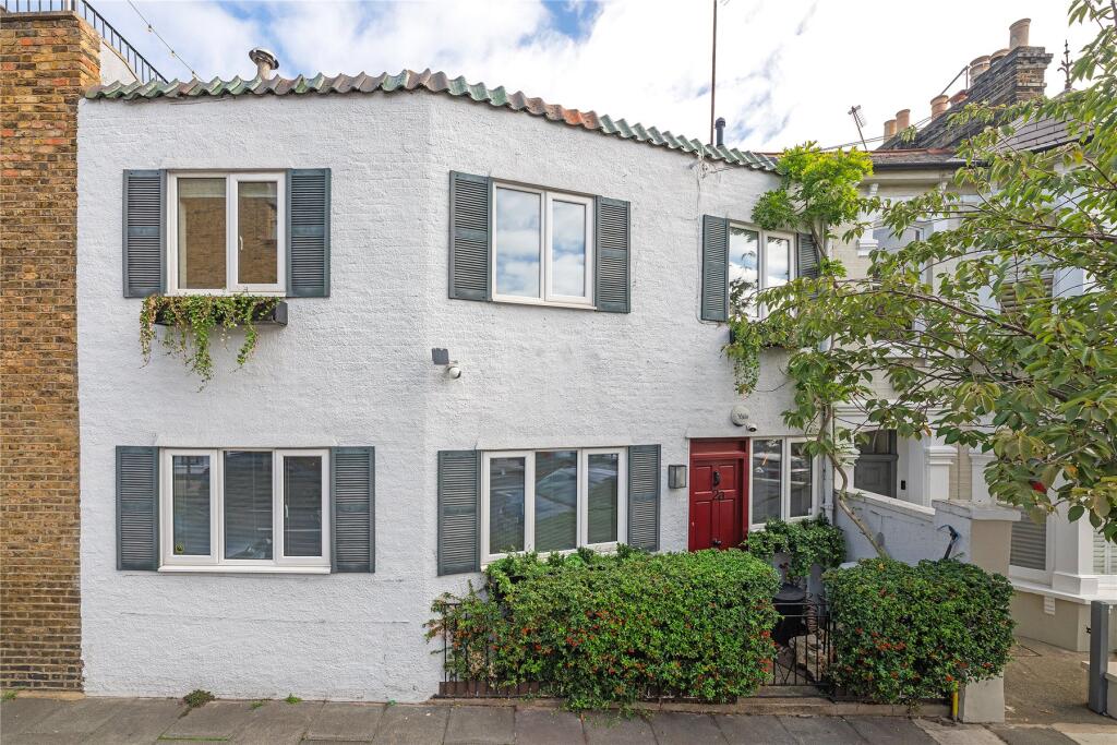 2-bed terraced on Alderville Road, London, SW6, £1,200,000