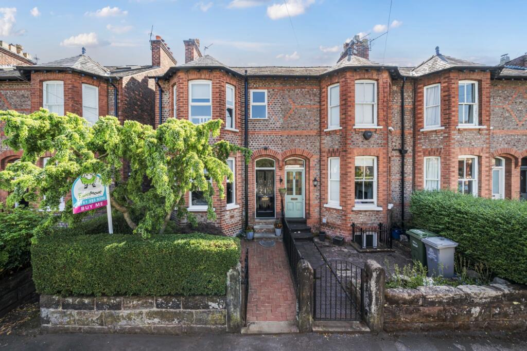 3-bed terraced on Elm Road, Hale, Altrincham, Cheshire, WA15, £700,000