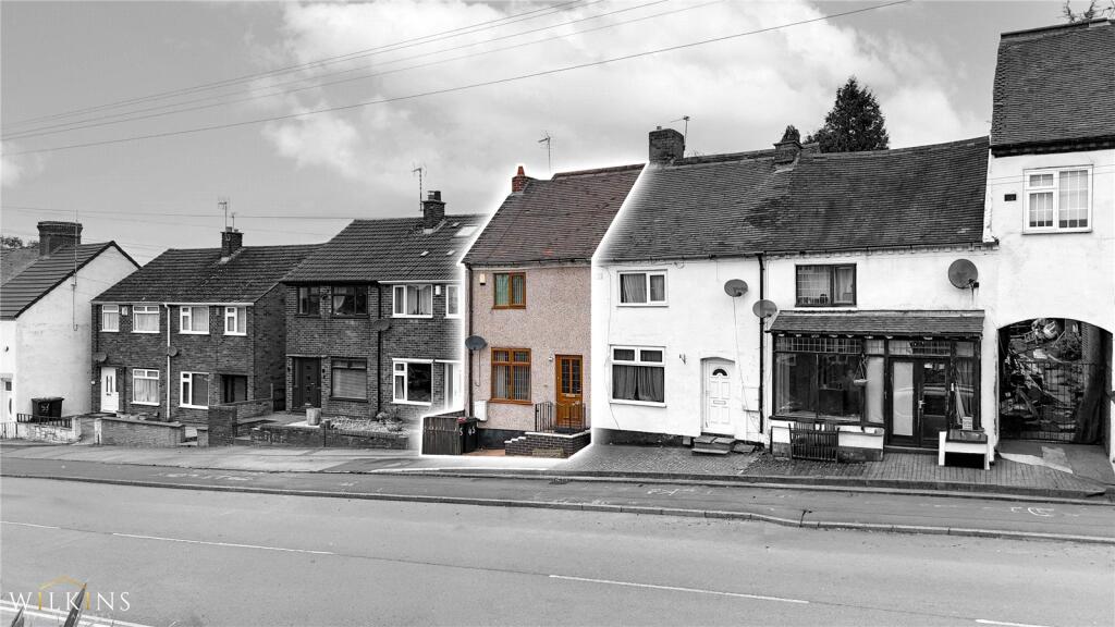 2-bed terraced on Coleshill Road, Nuneaton, Warwickshire, CV10, £155,000