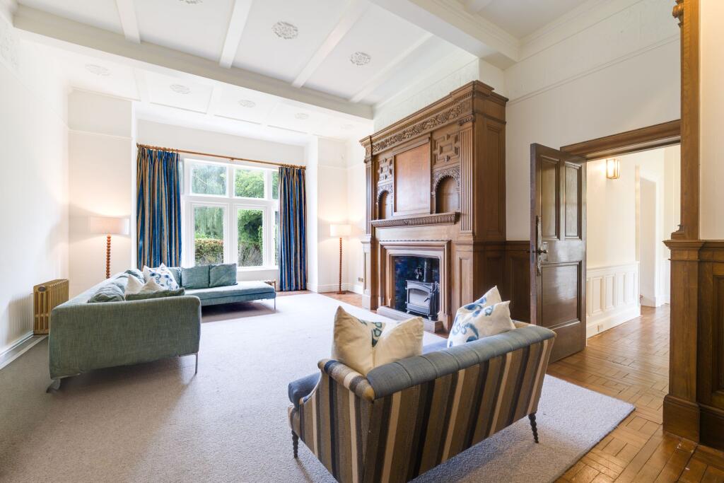 Grade II listed four bedroom country house with period charm, bell tower library and one acre gardens photo 4
