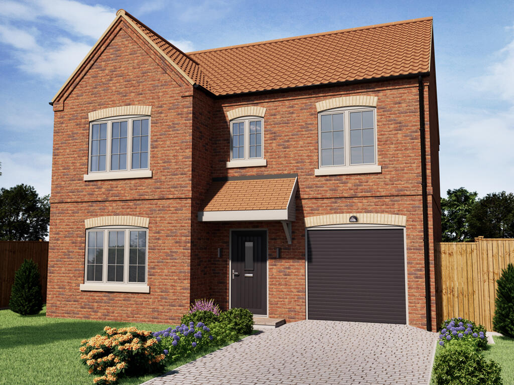 4-bed detached on Plot 3, Broughton, Broughton, Brigg, Lincolnshire, DN20 0HT, £385,000