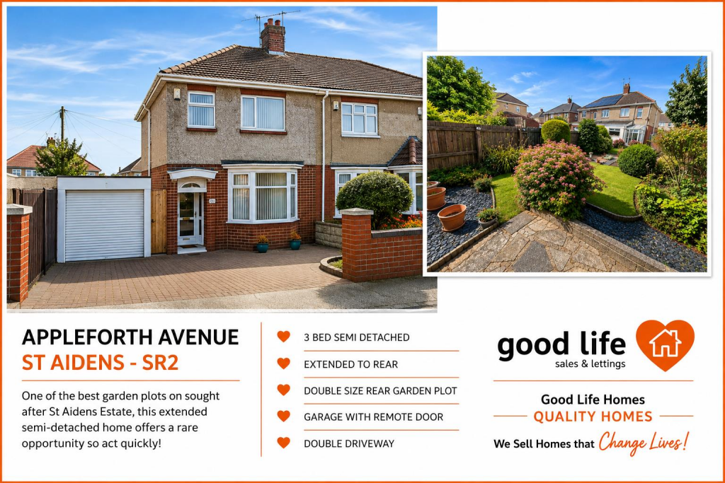 Main image of property: Appleforth Avenue, St Aidans Estate, Grangetown, Sunderland