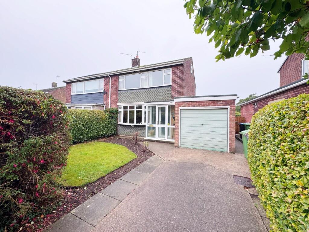 3-bed semi-detached on White House Drive, Sedgefield, Stockton-On-Tees, £189,950