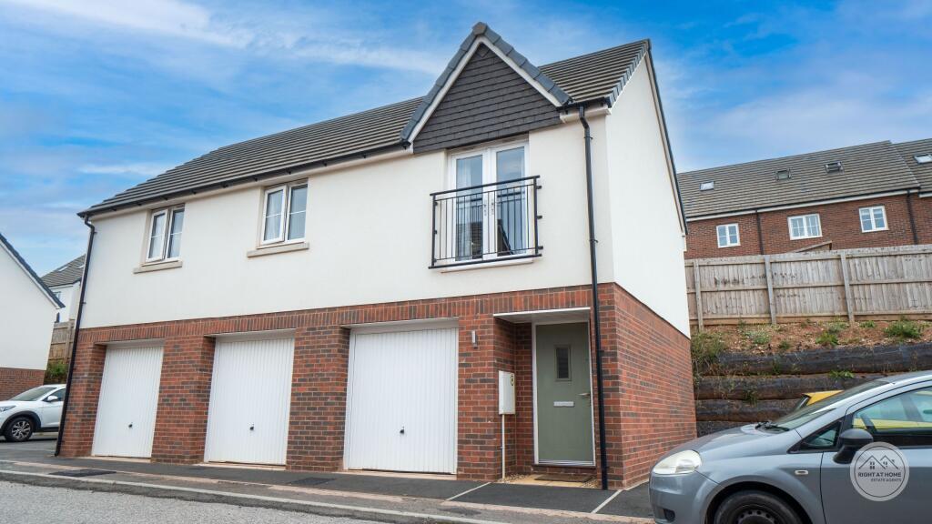 2-bed house on Wheat Belt Rise, Exeter EX1 3FH, £210,000
