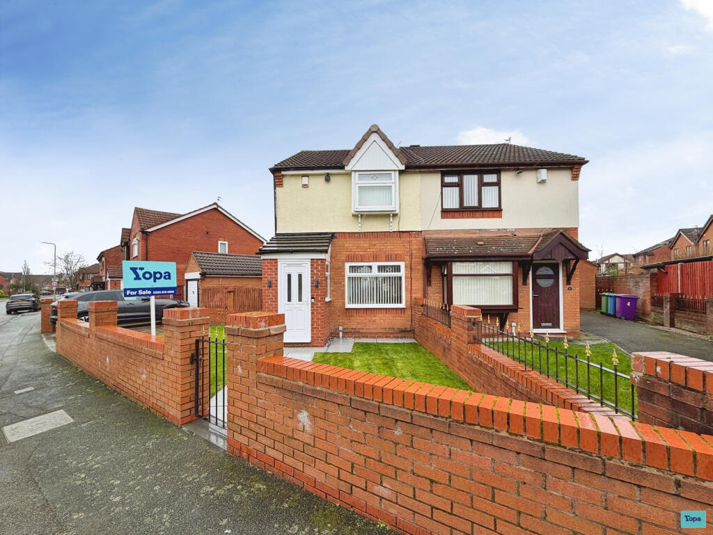 2-bed semi-detached on Turriff Road, Liverpool, L14, £175,000