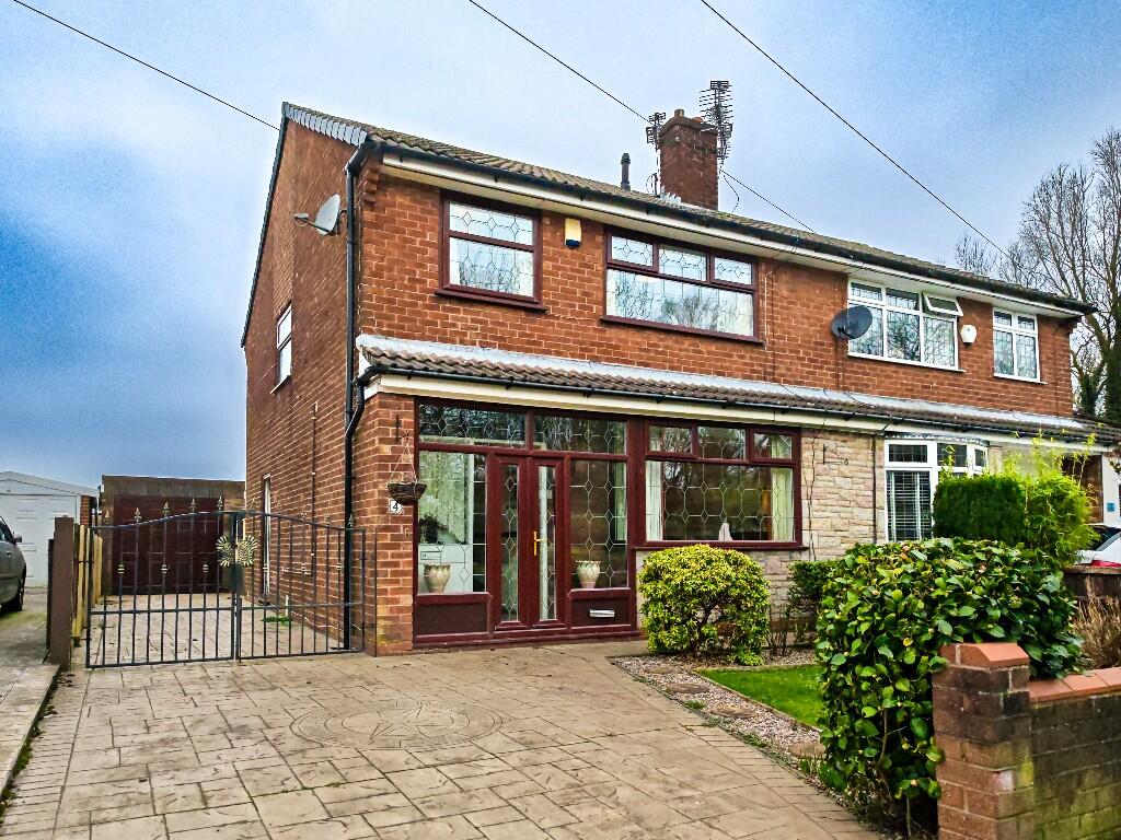 3-bed semi-detached on Welch Road, Hyde, Greater Manchester, SK14, £285,000