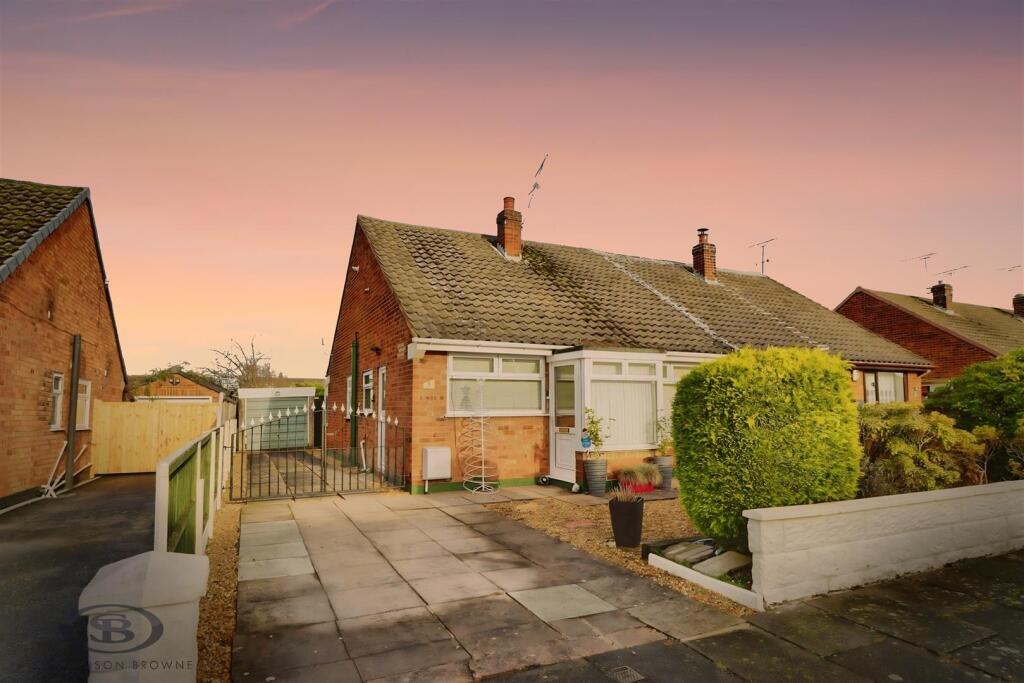 2-bed semi-detached on Masefield Drive, Crewe, £190,000
