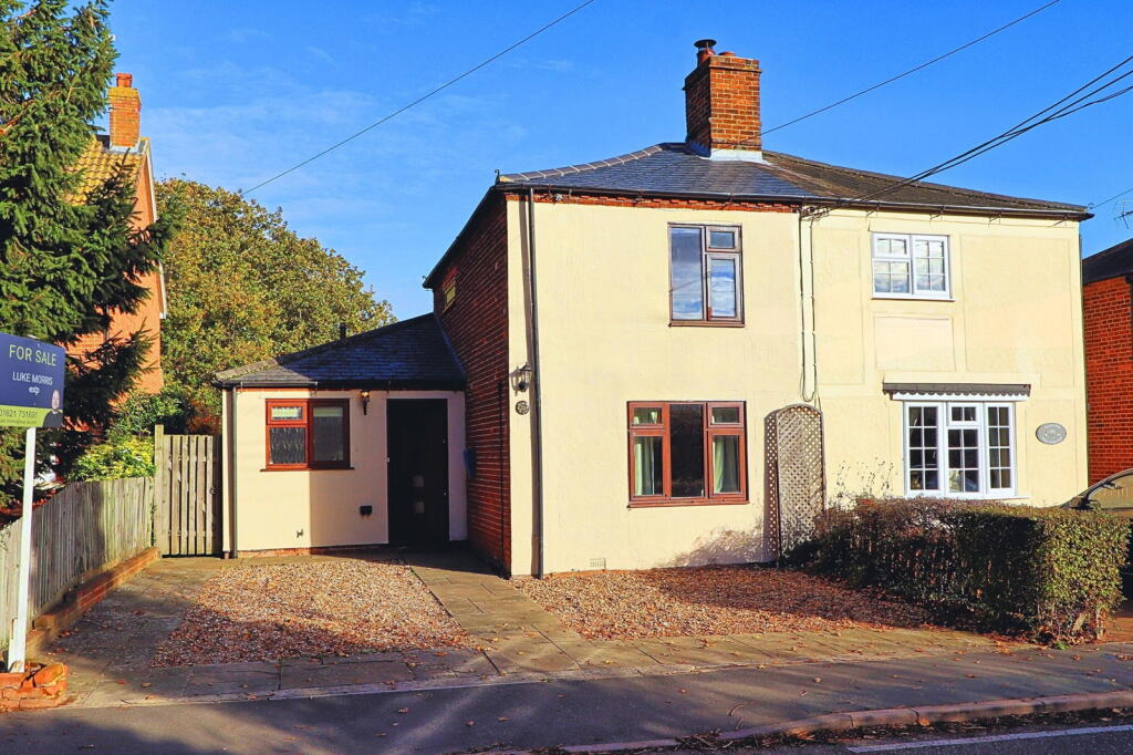 3-bed semi-detached on Prince Of Wales Road, Great Totham, Maldon, CM9 8PX, £400,000
