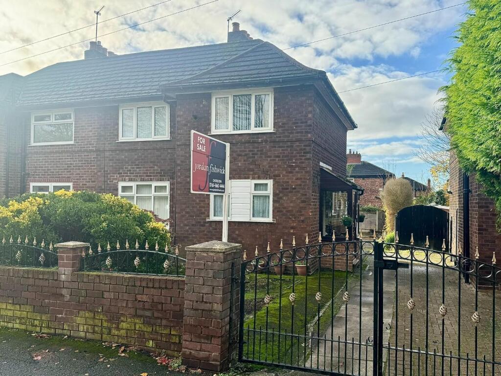3-bed semi-detached on Barlow Terrace, Chorlton, £325,000