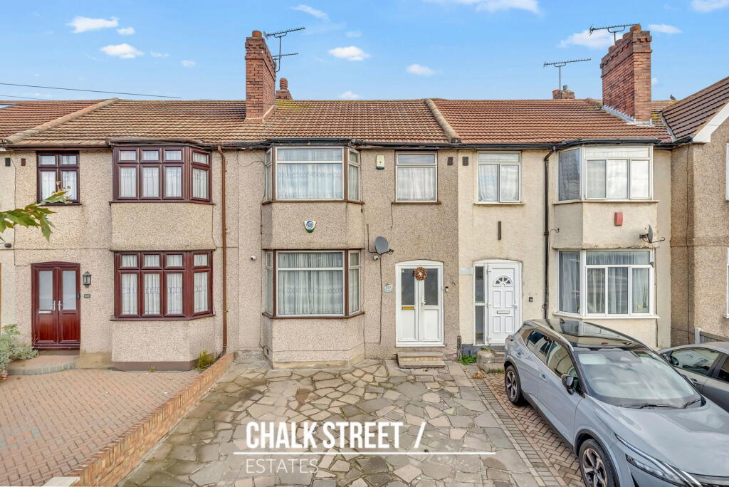 3-bed terraced on New Road, Dagenham, RM10, £500,000