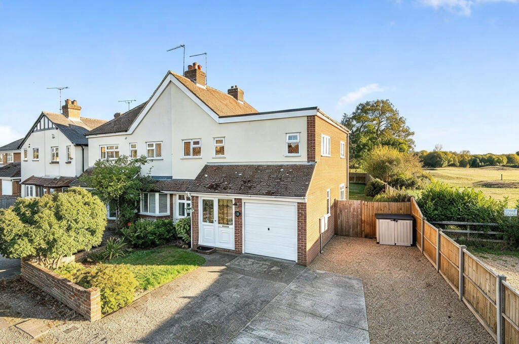 4-bed semi-detached on Moated Farm Drive, Addlestone, Surrey, KT15, £625,000