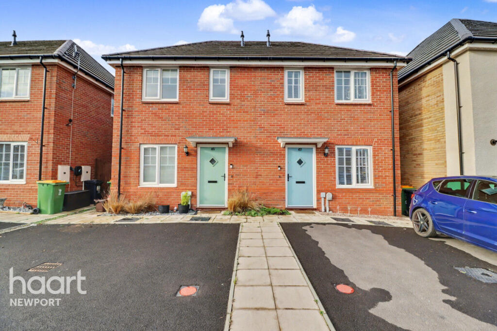 2-bed semi-detached on Brassgout Reen Road, Newport, £240,000