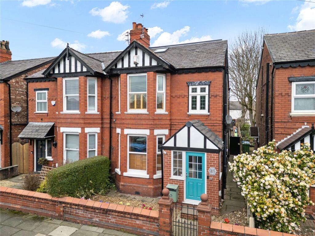 5-bed semi-detached on Brook Lane, Timperley, Altrincham, Greater Manchester, WA15, £700,000