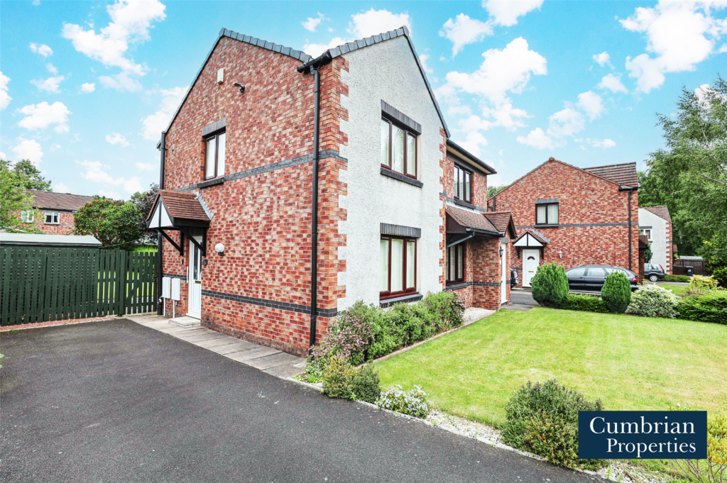 2-bed semi-detached on Broadoaks Grange, Carlisle, £135,000