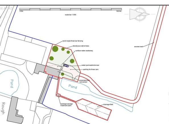 Barn Conversion - Castlemorton - Block plan.jpg
