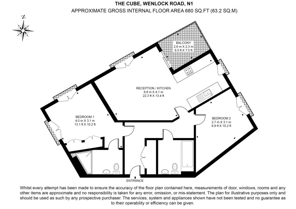 2 bedroom flat for rent