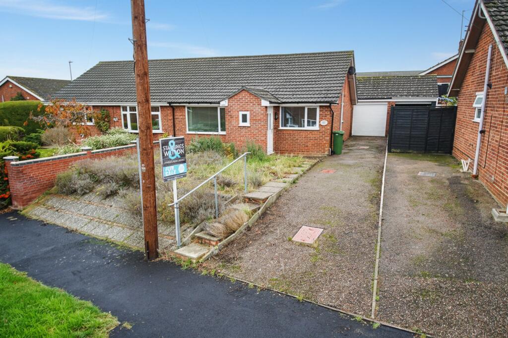 2-bed bungalow on Meadow Road, Costessey, Norwich, £210,000