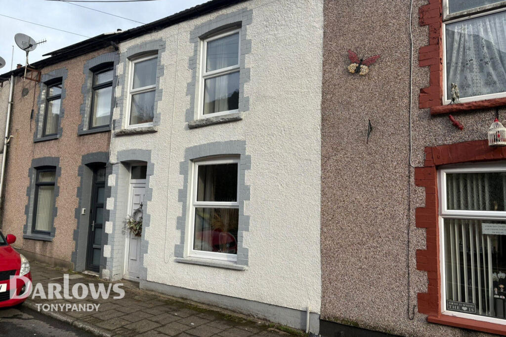 2-bed terraced on Brook Street, Blaenrhondda, Treherbert CF42, £125,000