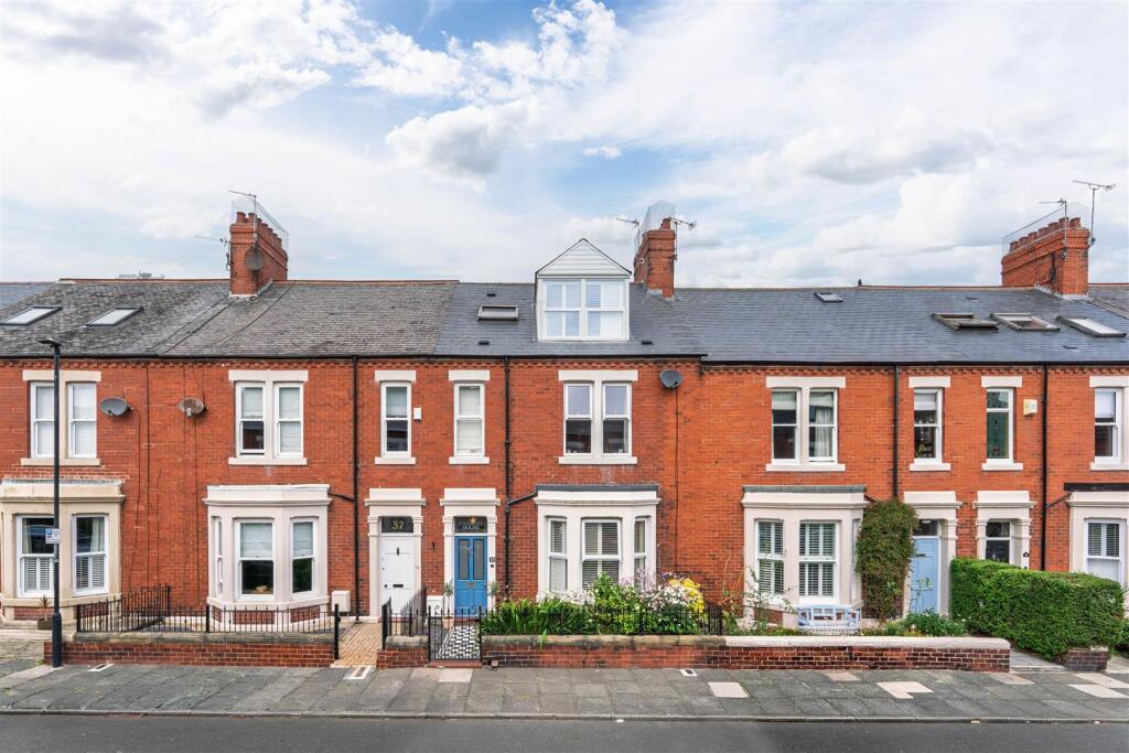 4-bed terraced on Albury Park Road, Tynemouth, NE30, £625,000