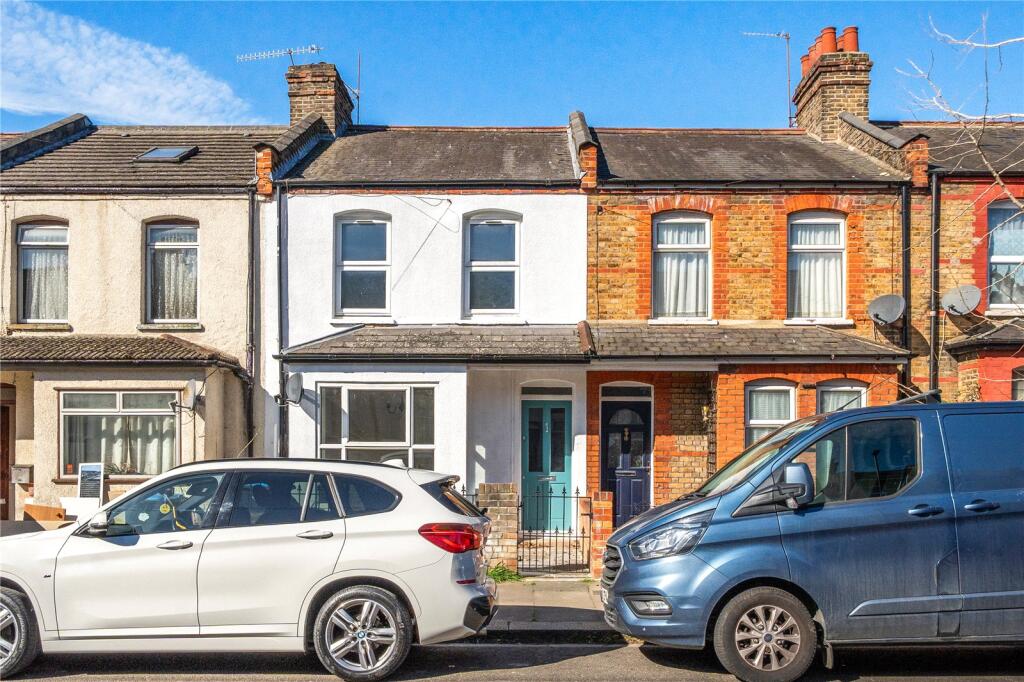 3-bed terraced on Millais Road, Enfield, EN1, £550,000