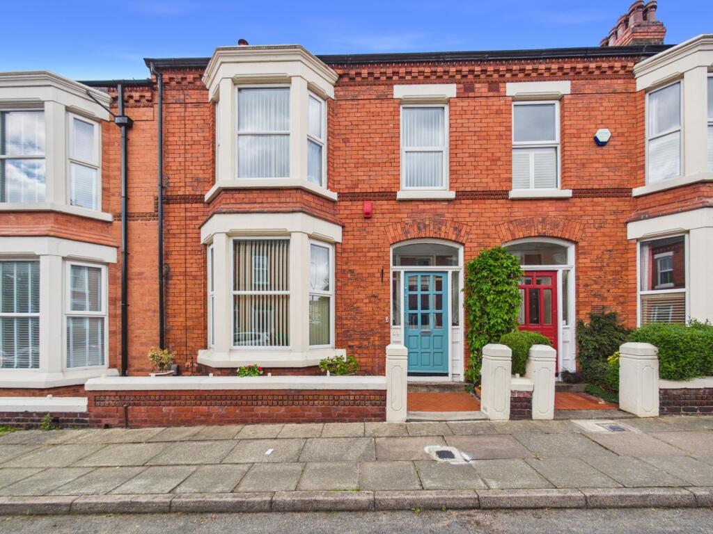 4-bed terraced on Brabant Road, Aigburth, Liverpool., £315,000