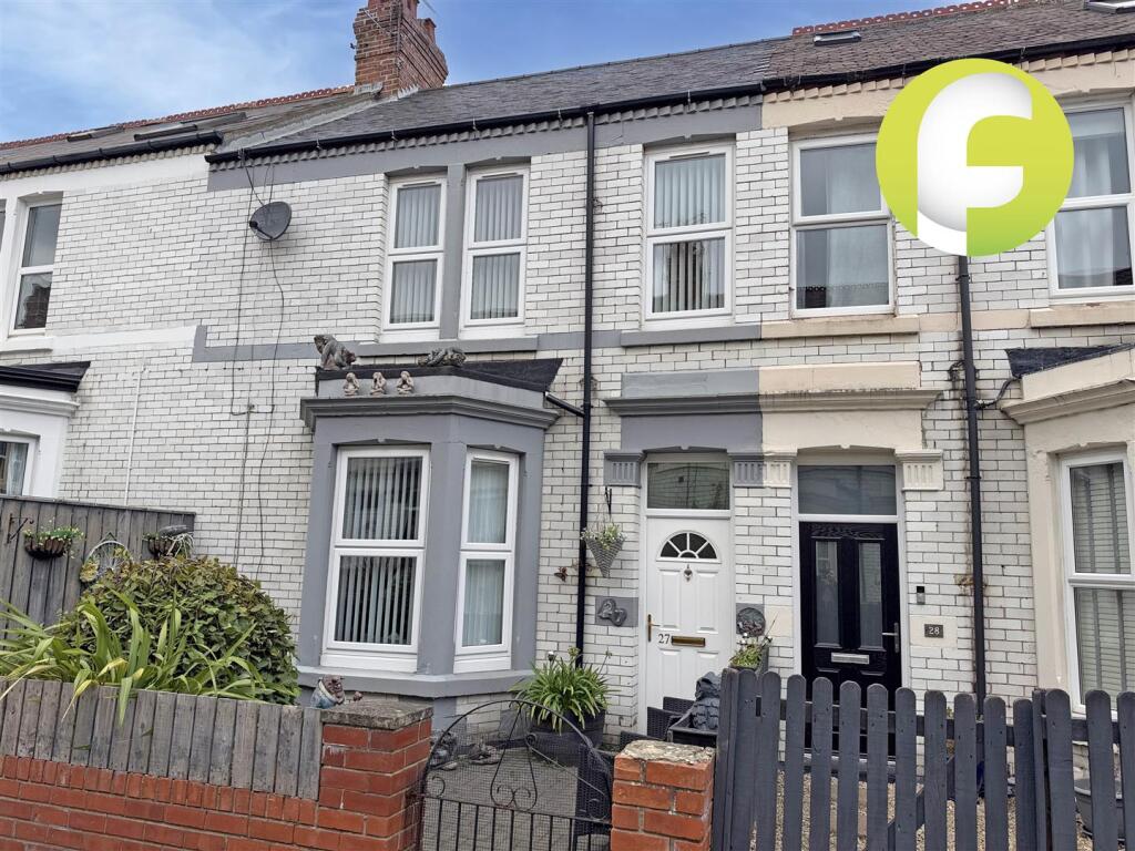3-bed terraced on Warkworth Avenue, Whitley Bay, £375,000