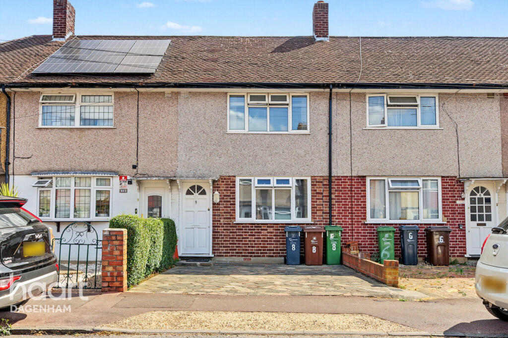 2-bed terraced on Bosworth Road, Dagenham, £365,000