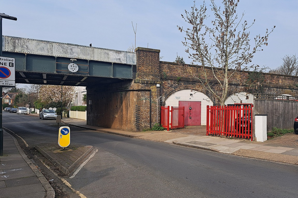The front of multiple arches