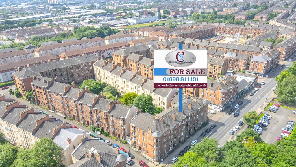 1-bed flat on Cumbernauld Road, Glasgow, £109,995