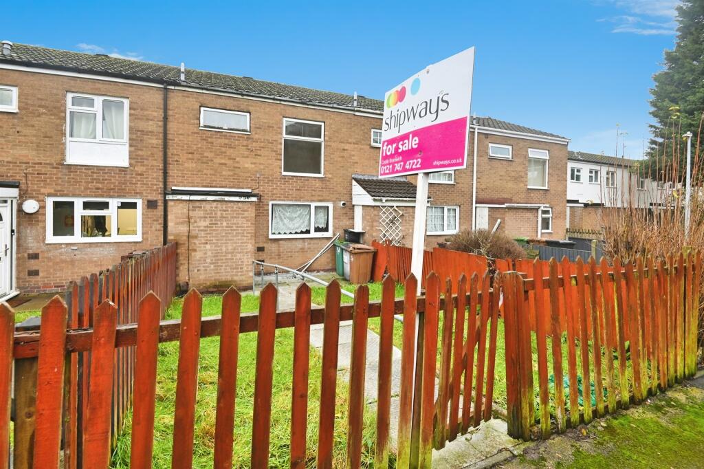 3-bed terraced on Lanchester Way, Birmingham, £155,000
