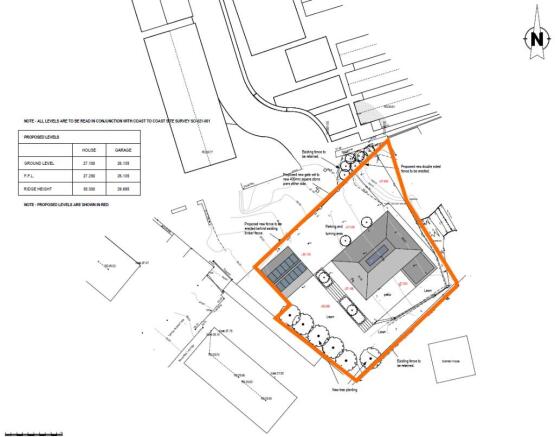 Proposed site plan