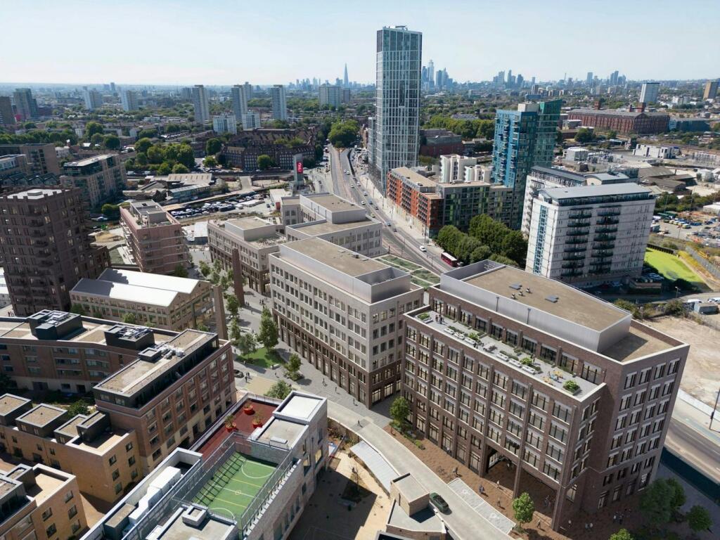 Chimney Walk aerial view