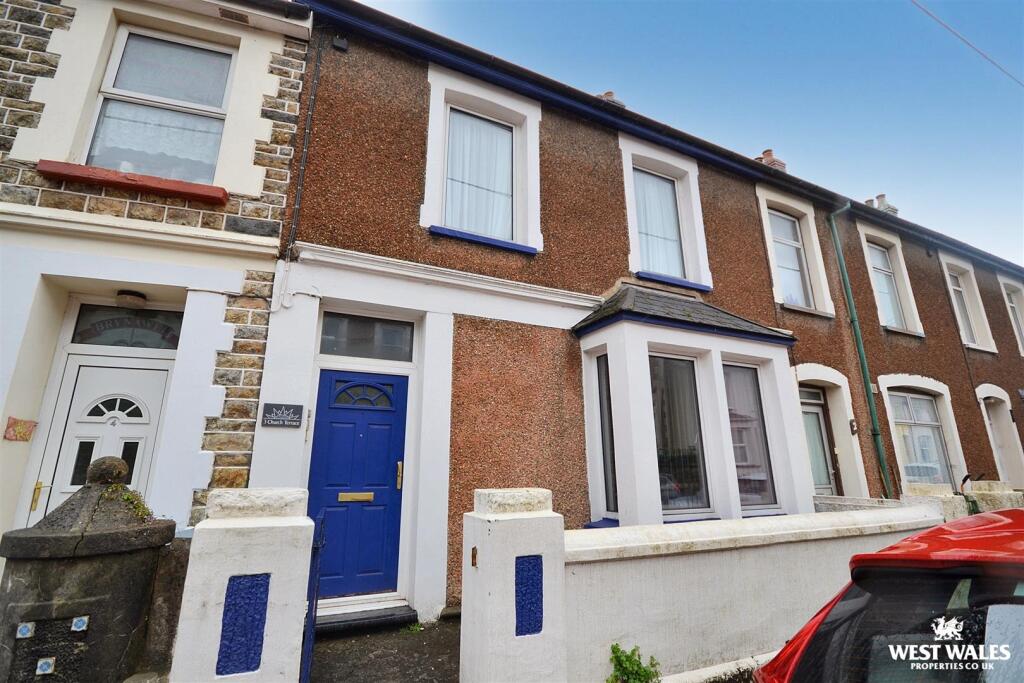 3-bed terraced on Church Terrace, Goodwick, £200,000