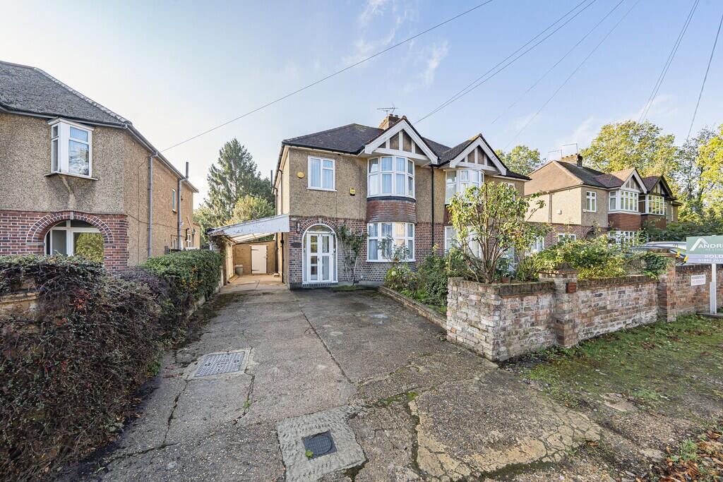 3-bed semi-detached on Norton Road, Uxbridge, £650,000