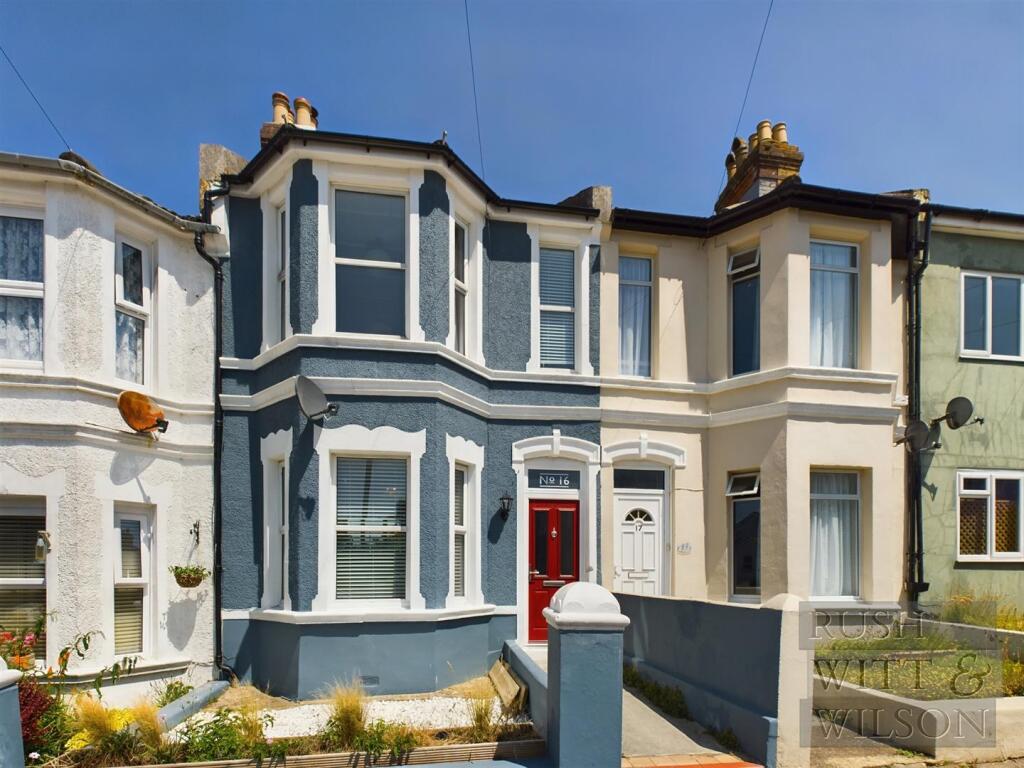 2-bed terraced on Horntye Road, St. Leonards-On-Sea, £325,000