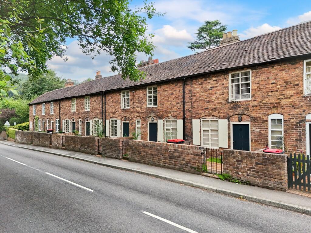 2-bed semi-detached on Carpenters Row, Wellington Road, Coalbrookdale, Telford, Shropshire, TF8 7DX, £215,000