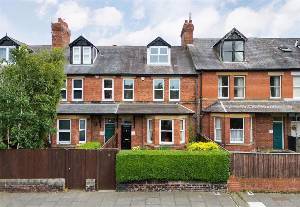 4-bed terraced on Gowan Terrace, Jesmond, NE2, £625,000