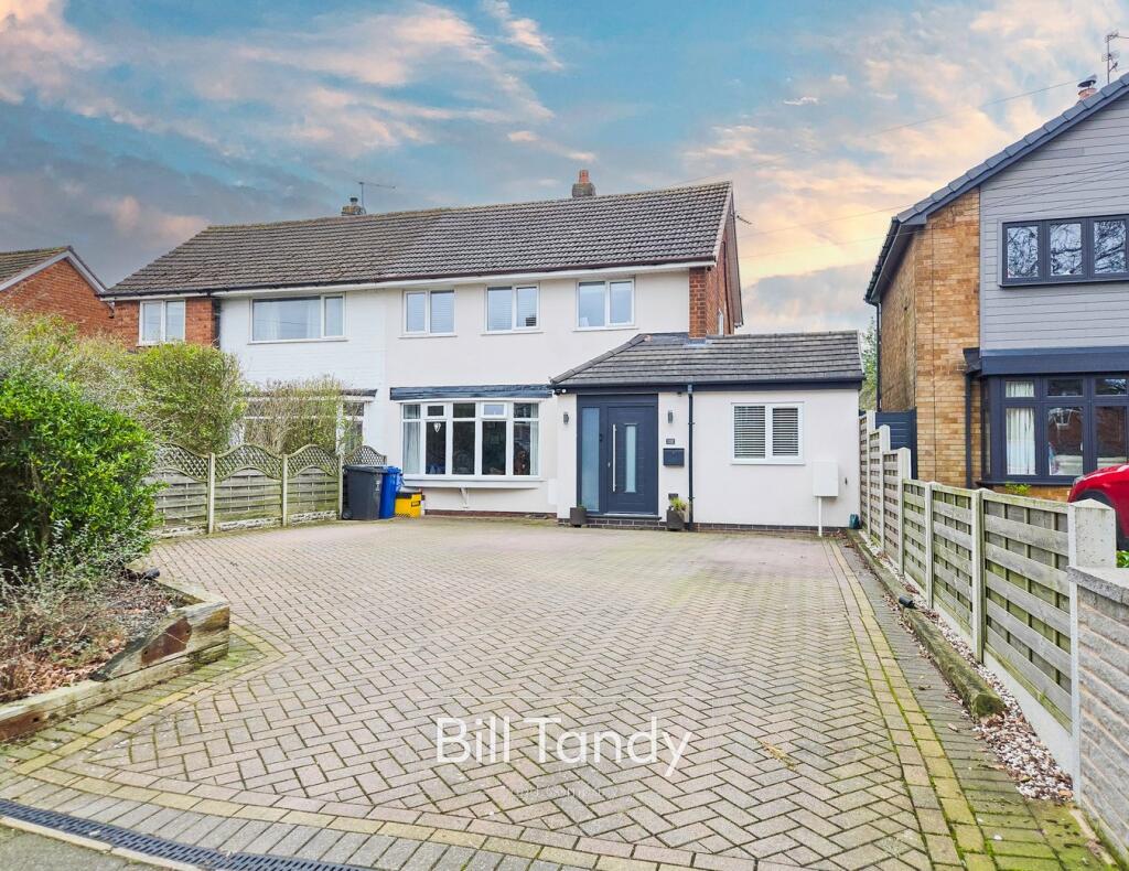 4-bed semi-detached on Chesterfield Road, Lichfield, WS14, £475,000