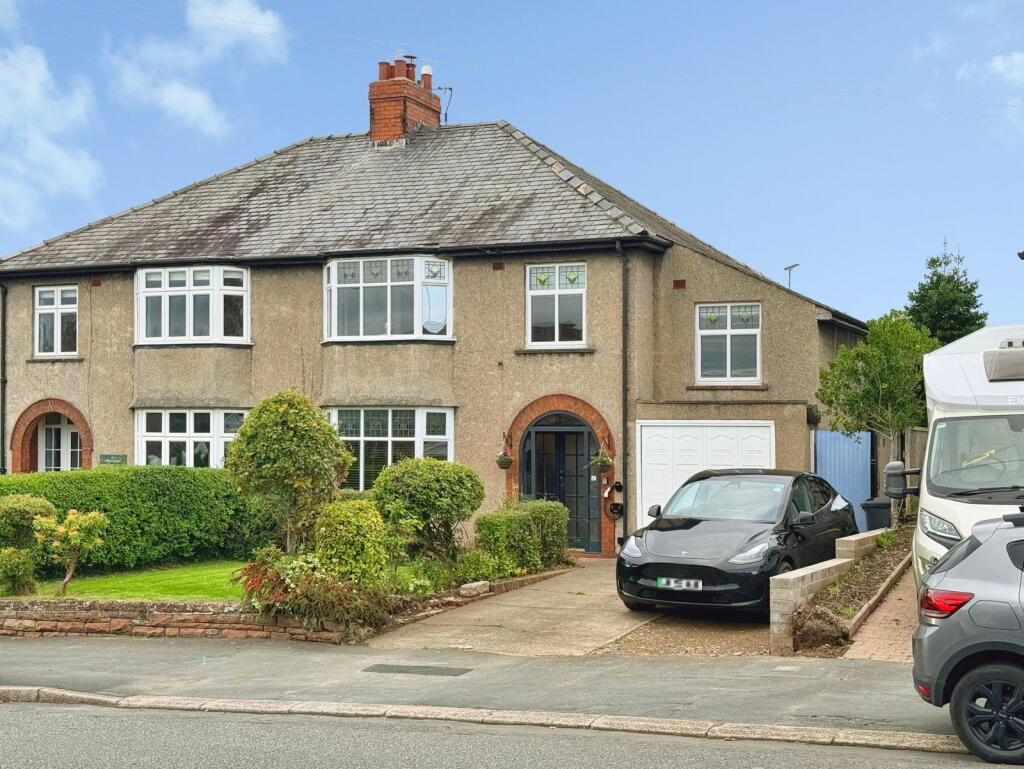 4-bed semi-detached on Whiteclosegate, Carlisle CA3 0JA, £350,000