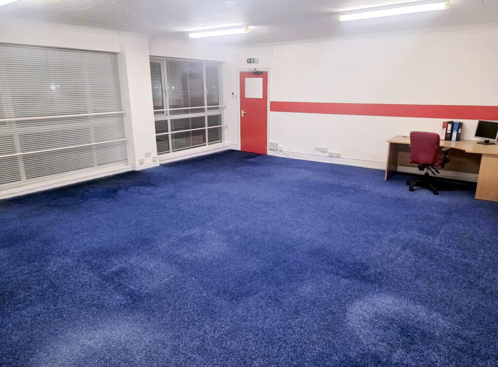 Open plan office space