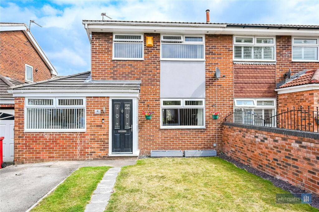 3-bed semi-detached on Richmond Way, Tarbock Green, Prescot, Merseyside, L35, £250,000