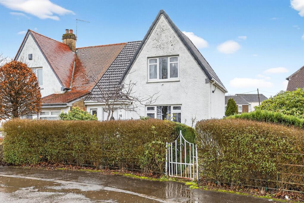 3-bed semi-detached on Hart Street, Linwood, Paisley, £180,000