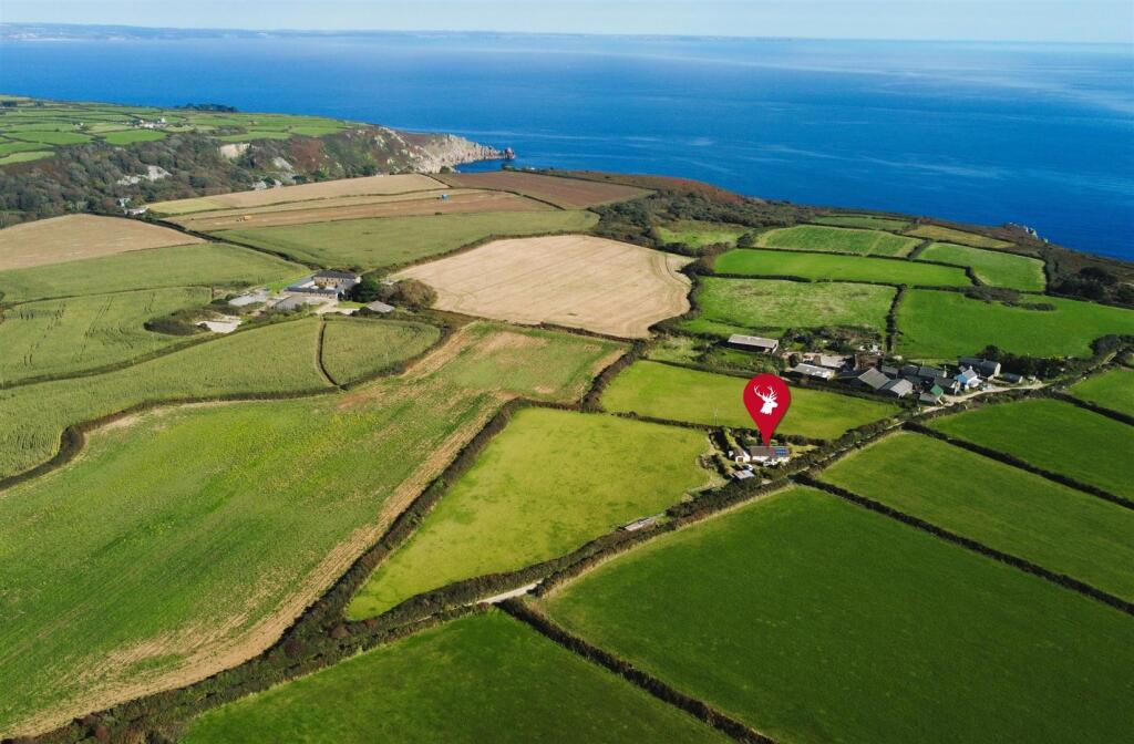 2-bed bungalow on St. Buryan, Penzance, £450,000