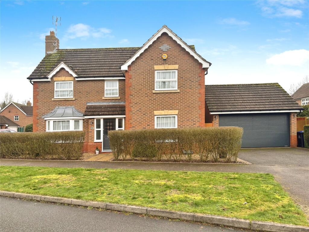 4-bed detached on Robins Grove, Warwick, Warwickshire, CV34, £650,000