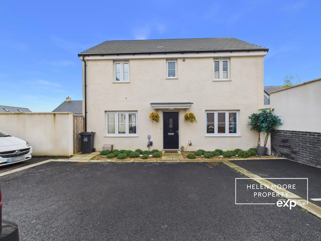 3-bed detached on Goldfinch Park, Sherford, Plymouth, £162,000
