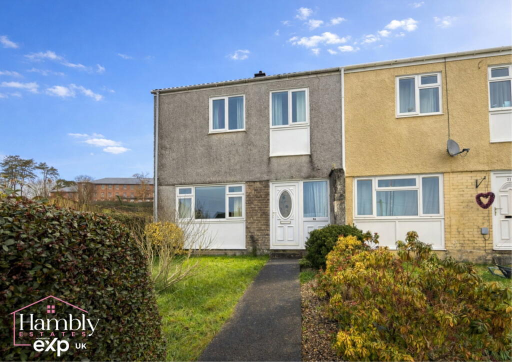 3-bed semi-detached on Bro Myrddin, Carmarthen, £90,000