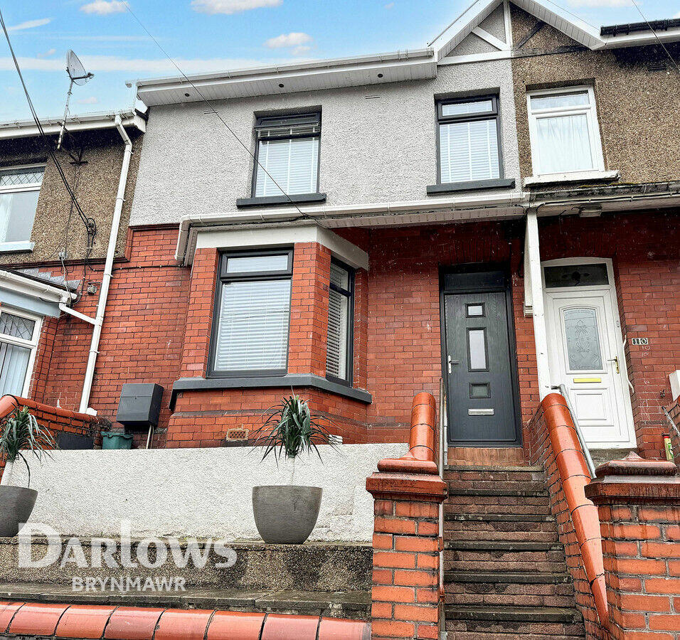 3-bed terraced on Falcon Terrace, Cwm, £210,000