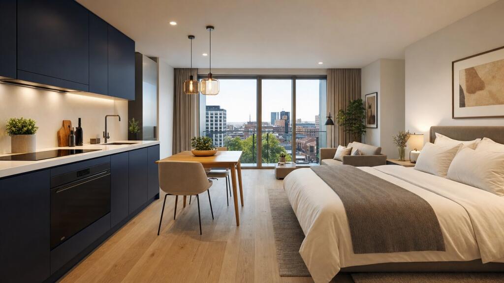 Boutique Nottingham City Apartment, Nottingham City Centre photo 3