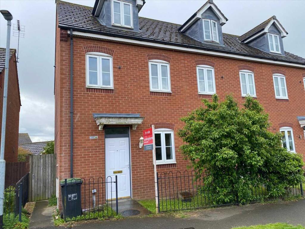 3-bed terraced on Sandringham Walk, CORBY, £219,995