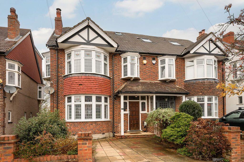 5-bed semi-detached on Linkway, Raynes Park, SW20, £1,150,000